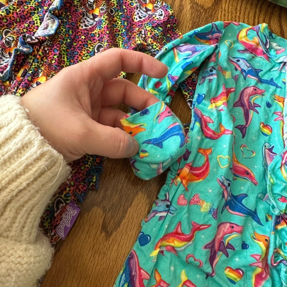 Posh Peanut Multicolor Kids Footies - Picture 2 of 7